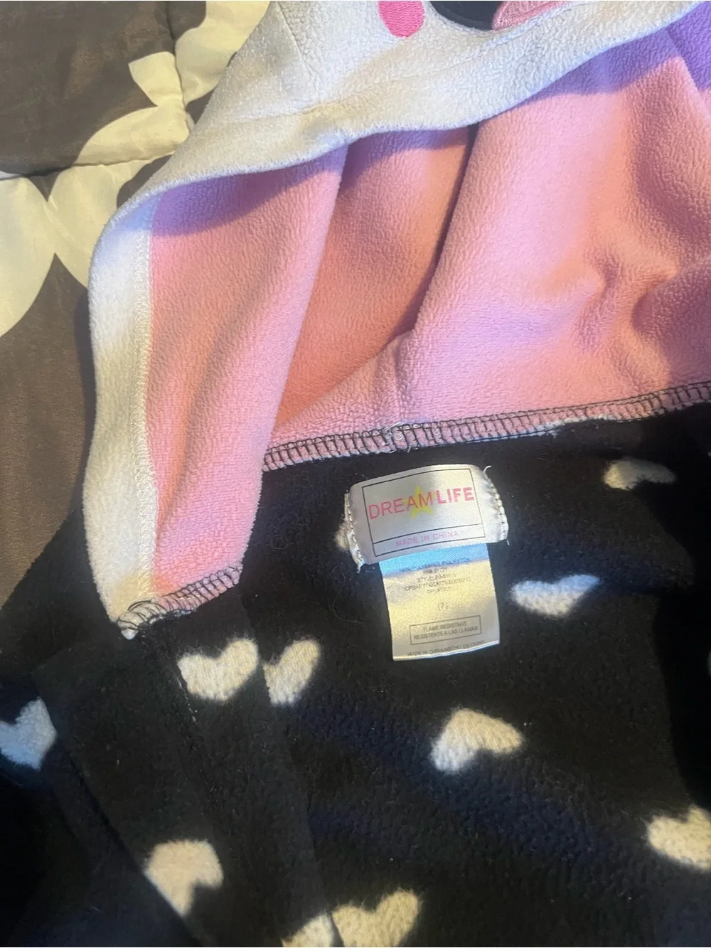 Panda onsie pajamas size 7
